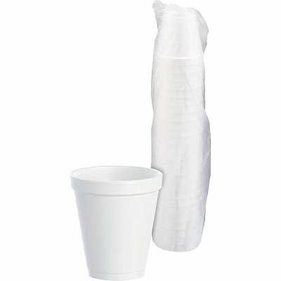 Dart J Cup 8 oz Insulated Foam Cups (8J8)