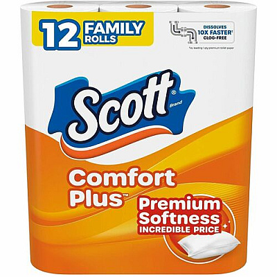 Scott ComfortPlus Toilet Paper (55211CT)