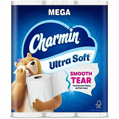 Charmin Ultra Soft Mega Roll (19268)