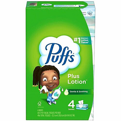 Puffs Plus Lotion Facial Tissue (58600)