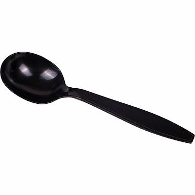 Karat Soup Spoon, Extra Heavy-Weight/BK (U2022B)