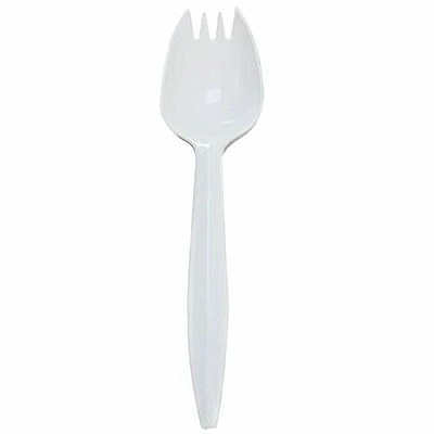 Karat Spork Med-weight/White (U2210W)