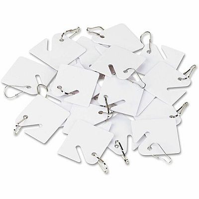 ICONEX SecurIT Replacement Slotted Key Cabinet Tags (94190027)