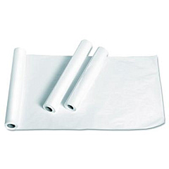 Medline Exam Table Paper, Deluxe Smooth, 18" x 225 ft, White, 12/Carton (NON24322)