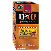 Melitta One:One Coffee Pods, Parisian Cafe, 18 Pods/Box (75424)