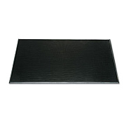 AbilityOne 7220015826248, SKILCRAFT 3-Mat Entry System Scraper Mat, 36 x 72, Black