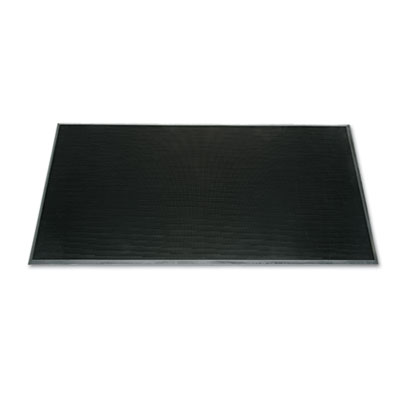 AbilityOne 7220015826248, SKILCRAFT 3-Mat Entry System Scraper Mat, 36 x 72, Black