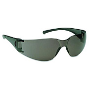 KleenGuard Element Safety Glasses, Black Full Frame, Smoke Dual Lens (25631)