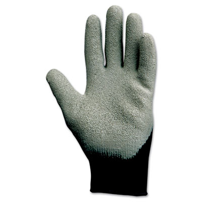 KleenGuard G40 Latex Coated Poly-Cotton Gloves, 250 mm Length, Large/Size 9, Gray, 12 Pairs (97272)