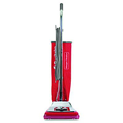 Sanitaire TRADITION Upright Vacuum SC888K, 12" Cleaning Path, Chrome/Red (SC888N)