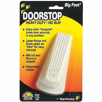 Big Foot Doorstop - Beige (00900)