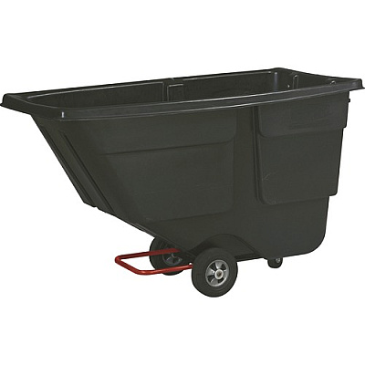 Rubbermaid Commercial One Cubic Yard Service Tilt Truck (9T1800 BLA)