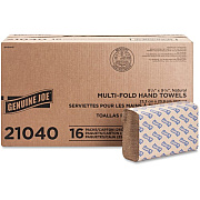 Genuine Joe Paper Towel Multi fold 250 sheets Natural (21040)