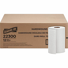 Genuine Joe Hardwound Roll Paper Towels (22300)