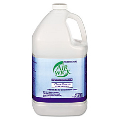 Professional Air Wick Liquid Deodorizer, Clean Breeze, 1 gal Bottle, Concentrate (06732EA)