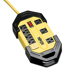 Tripp Lite Power It! Safety Power Strip, 8 Outlets, 12 ft Cord and Clip, GFCI Plug (TLM812GF)