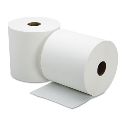 AbilityOne 8540015923324, SKILCRAFT, Continuous Roll Paper Towel, 8" x 800 ft, White, 6 Rolls/Box