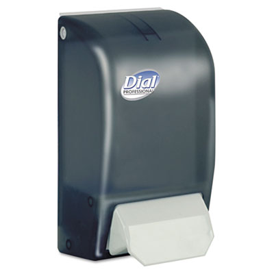 Dial Professional 1 LITER MANUAL FOAMING DISPENSER, 1000 ML, 5" X 4.5" X 9", SMOKE (06055)