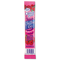 Crystal Light Flavored Drink Mix, Raspberry Ice, 30 .08oz Packets/Box (79800)