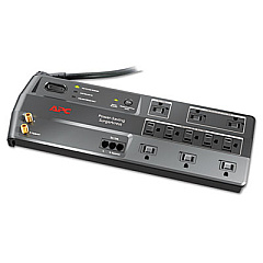 APC Surgearrest Surge Protector, 11 Outlets, 6 Ft Cord, 3400 Joules, Black (P11GTV)