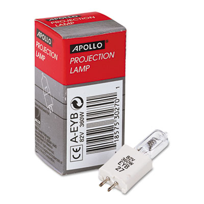 Apollo 360 Watt Overhead Projector Lamp, 82 Volt, 2-Pin, Ceramic Base (AEYB)