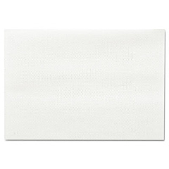 Chix Masslinn Shop Towels, 1-Ply, 12 x 17, Unscented, White, 100/Pack, 12 Packs/Carton (0930)