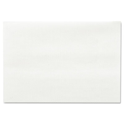 Chix Masslinn Shop Towels, 1-Ply, 12 x 17, Unscented, White, 100/Pack, 12 Packs/Carton (0930)