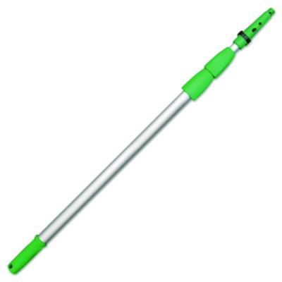 Unger Opti-Loc Extension Pole, 18 ft, Three Sections, Green/Silver (ED550)