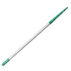 Unger TelePlus Modular Telescopic Extension Pole System, 6 ft to 30 ft, Silver (TF900)