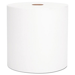 Scott Essential Hard Roll Towel, 1.5" Core, 8 x 1000ft, White, 6/Carton (10191)