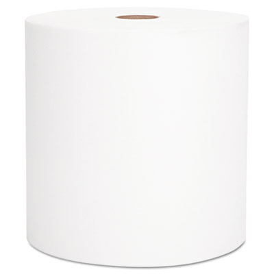 Scott Essential Hard Roll Towel, 1.5" Core, 8 x 1000ft, White, 6/Carton (10191)