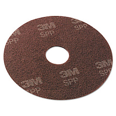 Scotch-Brite Surface Preparation Pad, 17" Diameter, Maroon, 10/Carton (SPP17)