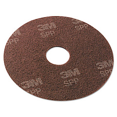 Scotch-Brite Surface Preparation Pad, 13" Diameter, Maroon, 10/Carton (SPP13)