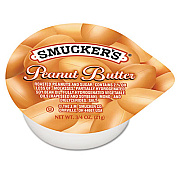 SMUCKER'S PEANUT BUTTER, SINGLE SERVING PACKS, 0.75 OZ, 200/CARTON (2282)