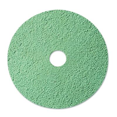 3M Ultra High-Speed Floor Burnishing Pads 3100, 20" Diameter, Aqua, 5/Carton (08753)