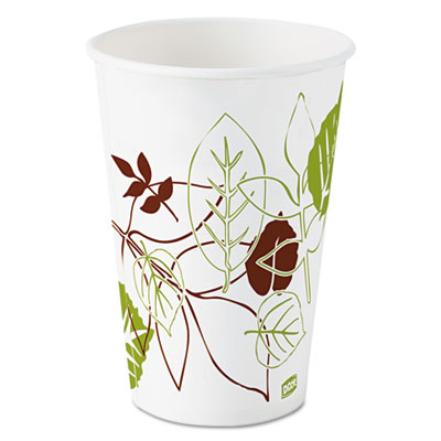 Dixie Pathways Polycoated Paper Cold Cups, 12oz, 1200/carton (12FPWS)