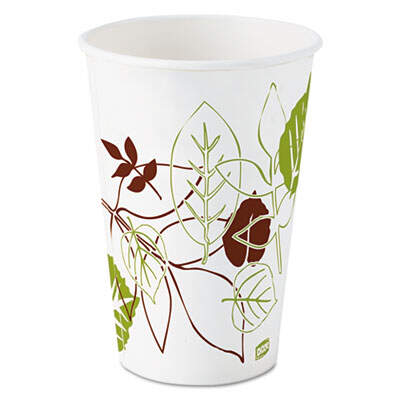 Dixie 16PPATH Pathways Polycoated Paper Cold Cups