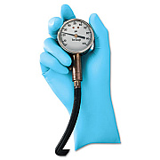 KleenGuard G10 Blue Nitrile Gloves, Powder-Free, Blue,242 mm Length,  Large, 100/Box (57373)