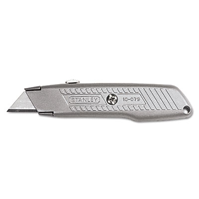 Stanley Tools Interlock Retractable Utility Knife, Metal (10079)