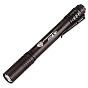 Streamlight Stylus Pro LED Pen Light, 2 AAA Batteries (Included), Black (66118)