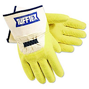 MCR Safety Tufftex Supported Gloves, Large, Beige/White, 12 Pairs (6820)
