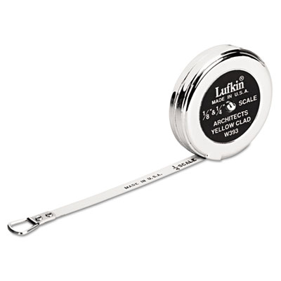 Lufkin Architect's Pocket Scale, 1/4in X 5ft (W393)