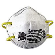 3M N95 Particulate Respirator, Half Facepiece, Small, Fixed Strap (8110S)