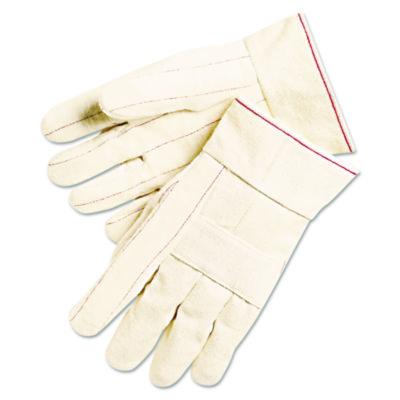 MCR Safety Hot Mill Heat-Resistant Work Gloves, ANSI Level 4 Heat Protection, Clute Cut, Straight Thumb, Large, 12 Pairs (9124K)