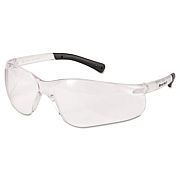MCR Safety BearKat Safety Glasses, Frameless, Clear Single Anti-Fog Lens, 12/Box (BK110AFBX)