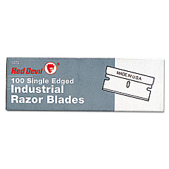 Red Devil Single Edge Scraper Razor Blades, 100 Box (3272)