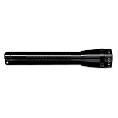 Maglite Mini AA Flashlight, 2 AA Batteries (Included), Black (M2A016)
