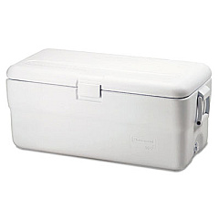 Rubbermaid Marine Series Ice Chest, 102qt, White (FG198200TRWH)