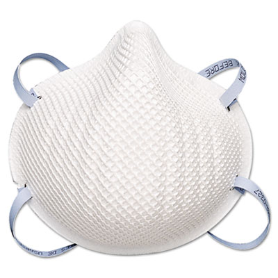 Moldex 2200N95 Series Particulate Respirator, Half-Face Mask, Medium/Large, 20/Box
