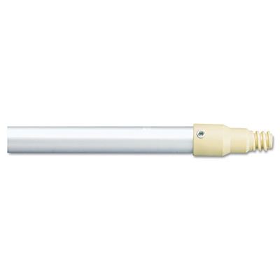 Rubbermaid Commercial Aluminum Threaded Plastic-Tip Broom/Sweep Handle, 1 dia x 57, Gray (6355GRA)